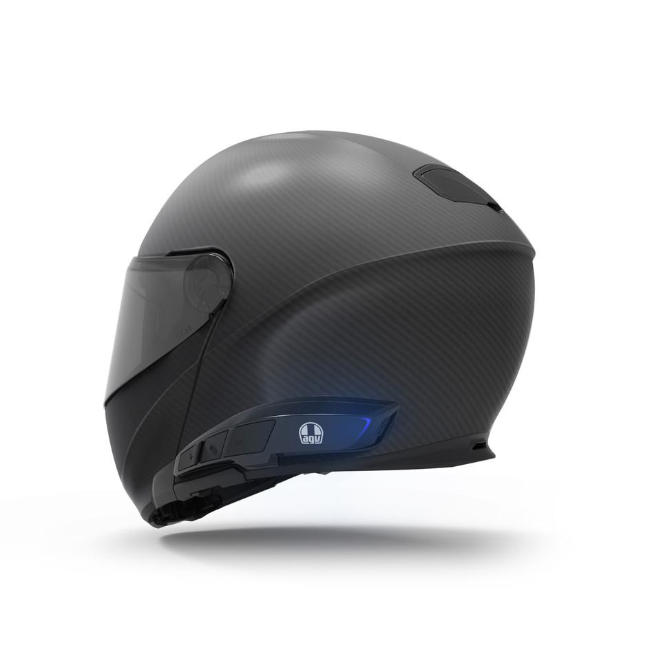 adaptador intercom agv sportmodular xxsxss preto